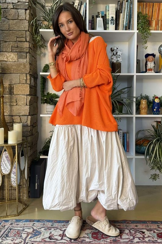 Paloma Bubble Hem Layering Dress Calico